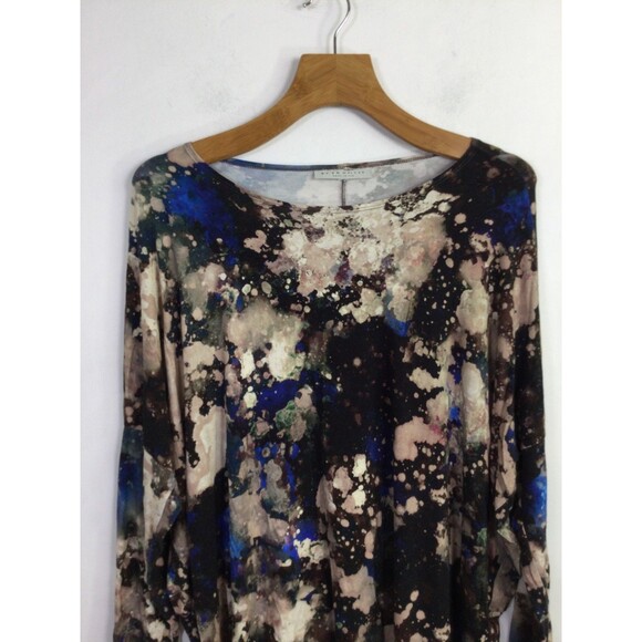 Bryn Walker Womens Damien Tunic Top Galaxy Print Knit Jersey Multicolor Size M - Picture 11 of 16
